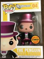 4 Metallic The Penguin CHASE DC Universe Funko pop