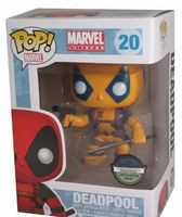 20 Yellow Colorway Deadpool Convention Exclusive Deadpool Funko pop