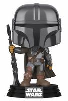 345 Chrome Mandalorian Amazon Star Wars The Mandalorian Funko pop