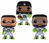 0 Seahawks Legion of Boom 3 Pack LE 5000 Sports NFL Funko pop