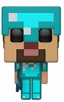 322 Steve in Diamond Armor Exclusive Minecraft Funko pop