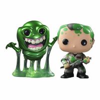 0 Slimed Peter Venkman and Metallic Slimer Ghostbusters Funko pop