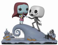 458 Under The Moonlight Movie Moment Nightmare Before Christmas Funko pop