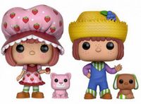 0 Strawberry Shortcake and Huckleberry Pie 2 Pack Strawberry Shortcake Funko pop