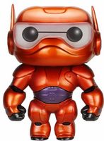 112 Red Baymax Metallic FUN Big Hero 6 Funko pop