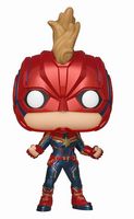 425 Helmeted Captain Marvel CHASE Marvel Comics Funko pop