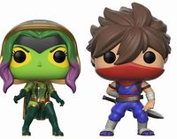 3 Gamora Vs Strider Marvel Vs. Capcom Funko pop