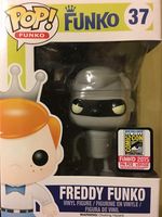 37 2015 Silver Bender LE 196 Freddy Funko Funko pop