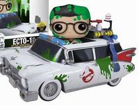 4 Slimed Ghostbusters Ecto 1 Ghostbusters Funko pop