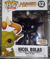 12 Black/Silver Nicol Bolas MTG Pro Tour LE 60 Magic The Gathering Funko pop