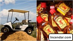 Florida man arrested in golf cart with 5 bottles of Fireball