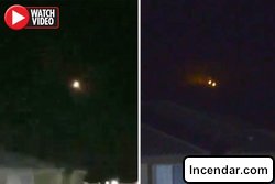 Mysterious bright objects appear over Area 51 twice in two days A BAFFLING light that supposedly appeared over Area 51 twice in two days has sparked a frenzy among conspiracy theorists.